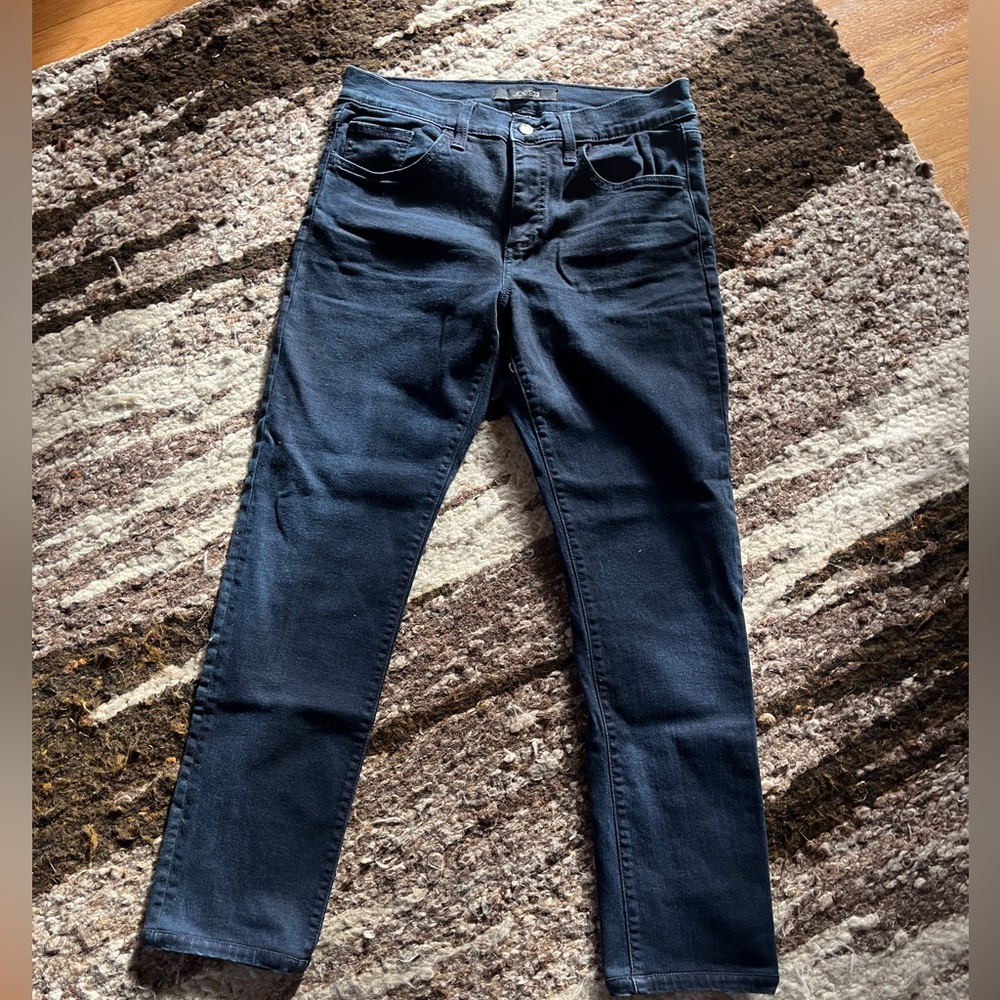 Lightly worn Joes jeans in dark wash